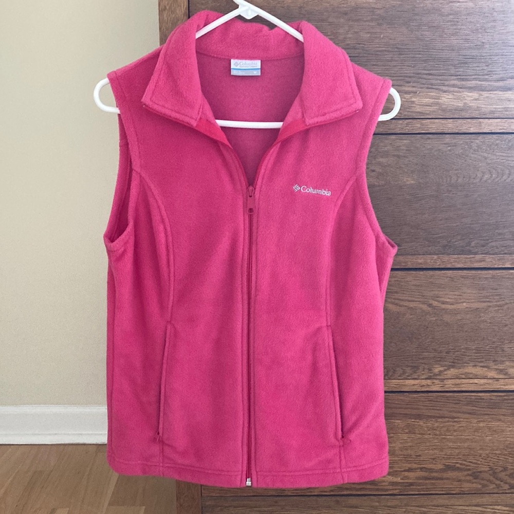 Women’s Columbia fleece vest - Medium